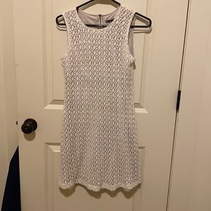 DKNY lace cream dress